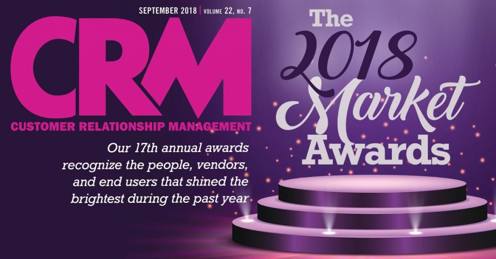 CRM Market Awards 2018